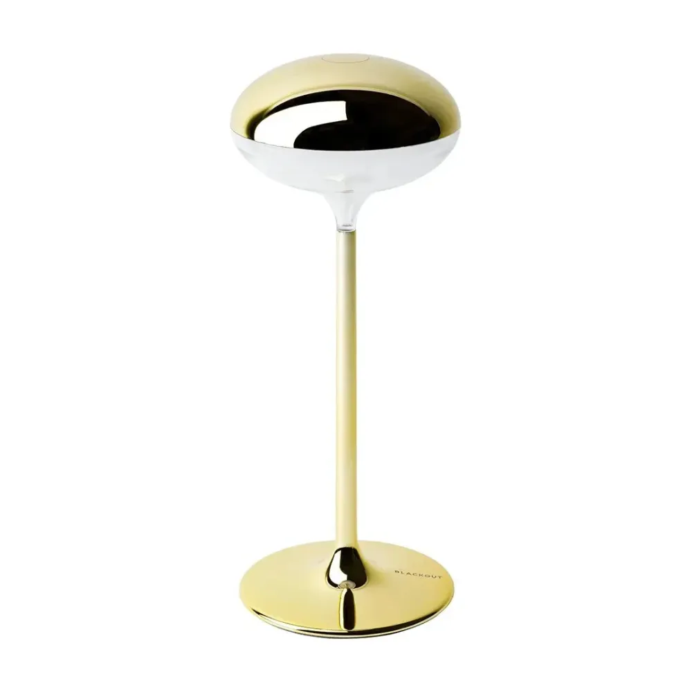 BLACKOUT | Lampe sans fil rechargeable "ZEEBO" - Or boutiquetozzi
