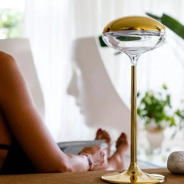 BLACKOUT | Lampe sans fil rechargeable "ZEEBO" - Or boutiquetozzi