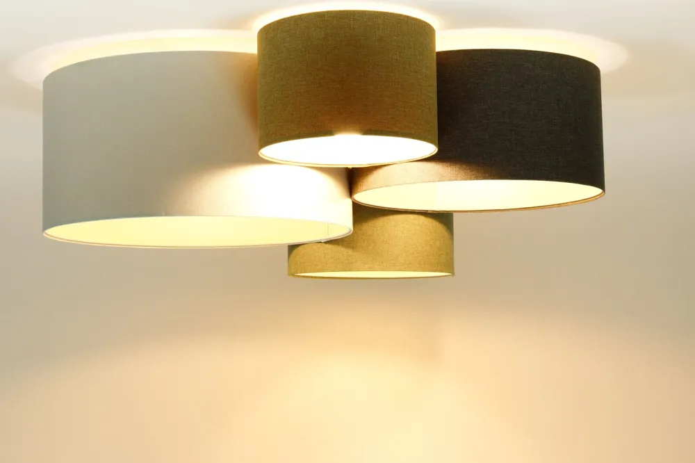 Plafonnier encastré BPS Koncept Boho Elegant 4L E27 blanc