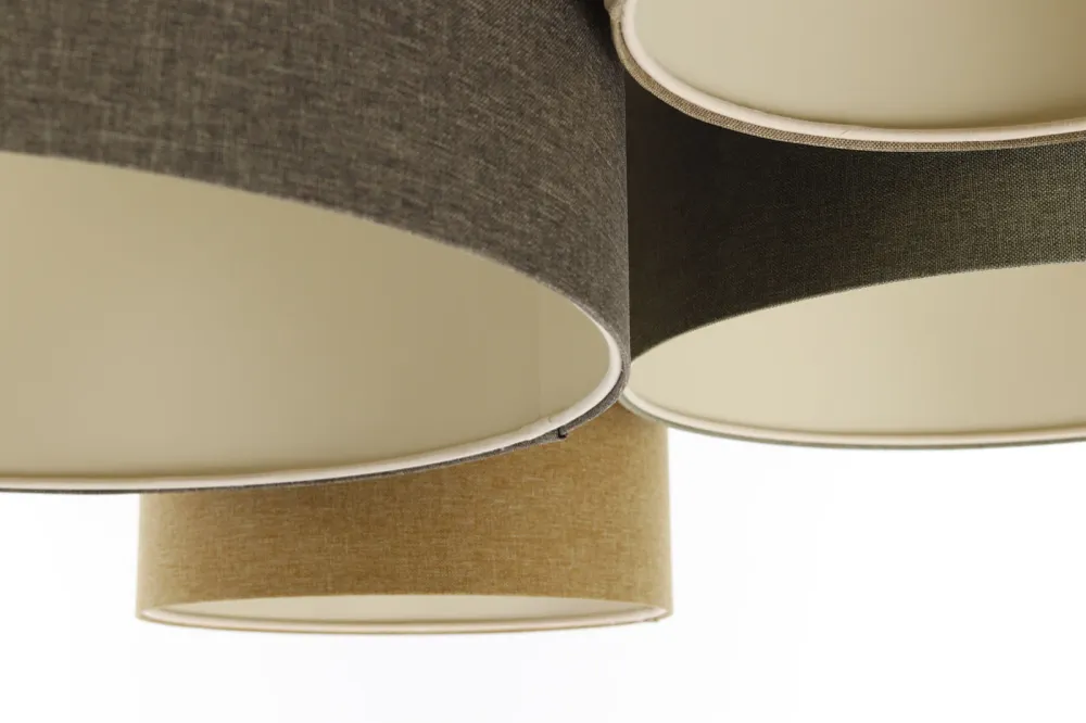 Plafonnier encastré BPS Koncept Boho Elegant 4L E27 blanc