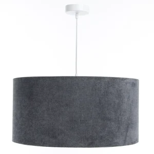 Suspension BPS Koncept Glamour 1L E27 gris foncé