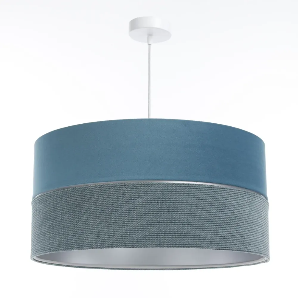 Suspension BPS Koncept Twist 1L E27 bleue