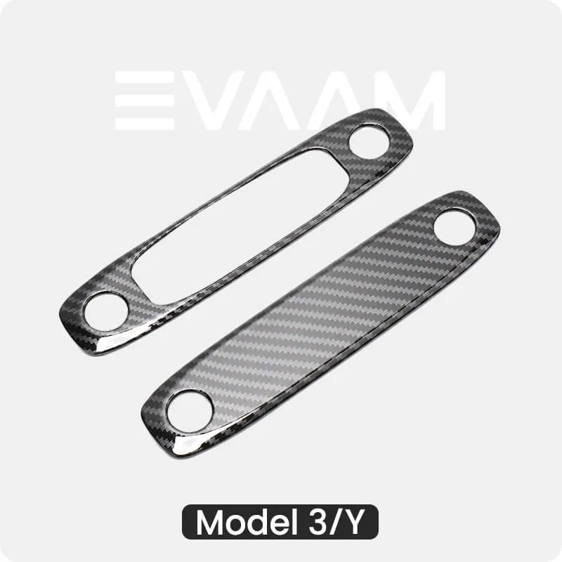 Cache de lampe de lecture en fibre de carbone EVAAM® pour Tesla Model 3/Y (2017-2023)