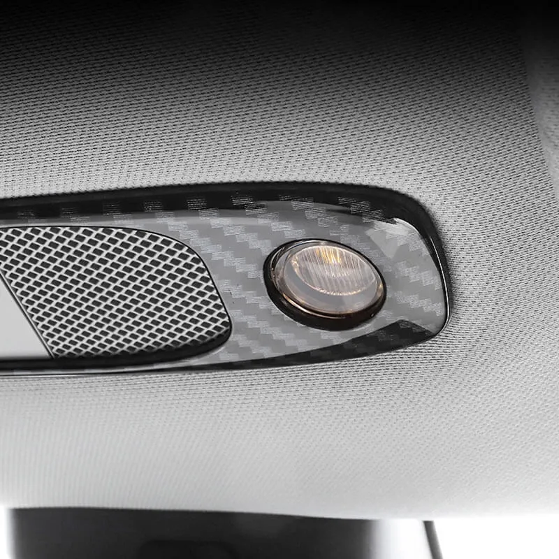 Cache de lampe de lecture en fibre de carbone EVAAM® pour Tesla Model 3/Y (2017-2023)