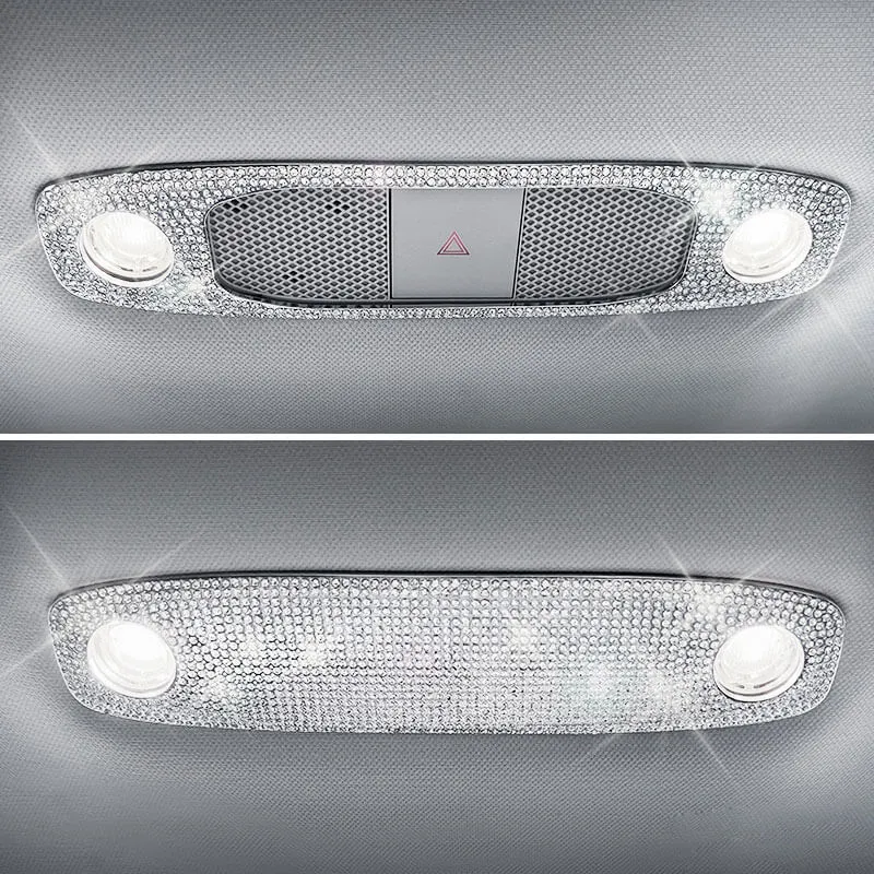Cache-lampe de lecture EVAAM® Bling Diamond pour Tesla Model 3/Y (2017-2023)