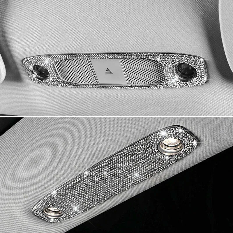 Cache-lampe de lecture EVAAM® Bling Diamond pour Tesla Model 3/Y (2017-2023)