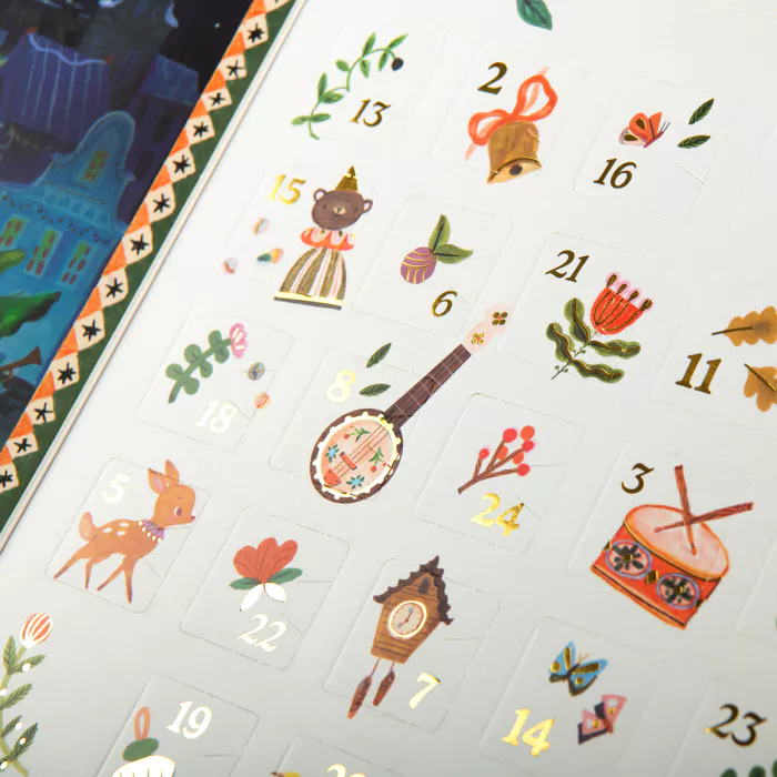 Calendrier de l'avent lampe à histoires - Les Minouchkas