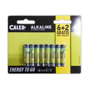 Calex Alkaline Penlite - LR03 - AAA - 8-Pack