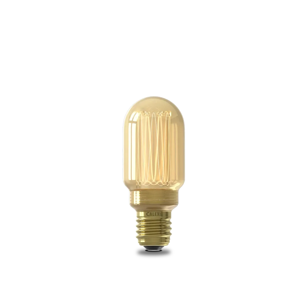 Calex Ampoule LED Crown - E27 - T45 - Or