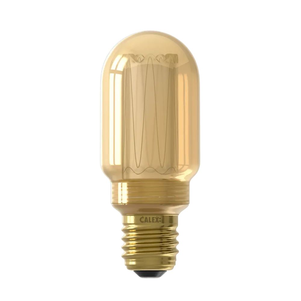 Calex Ampoule LED Crown - E27 - T45 - Or