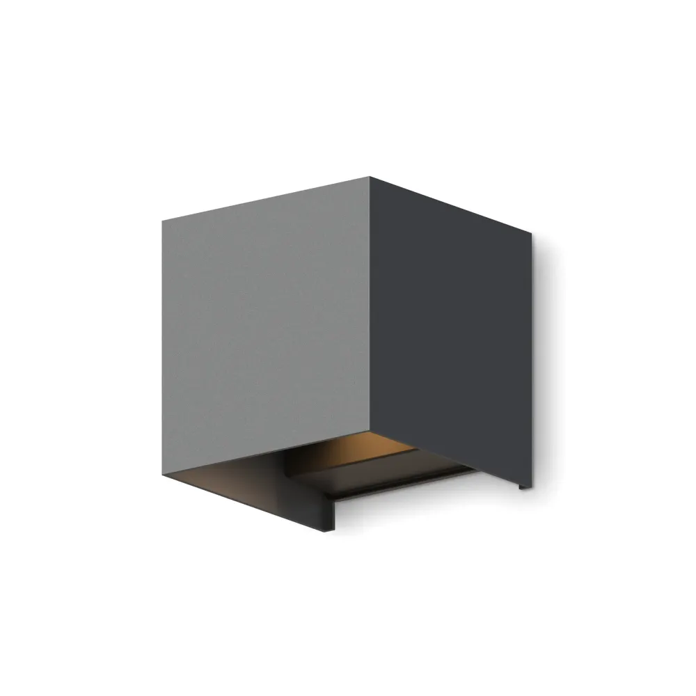 Calex Applique Murale LED Bari - Up & Down - Anthracite