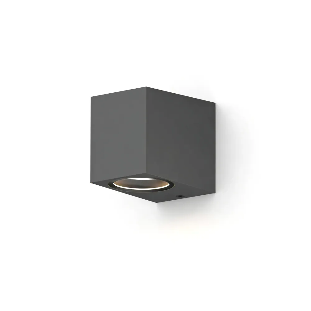 Calex Applique Sanremo - Faisceau vers le bas - GU10 - Anthracite