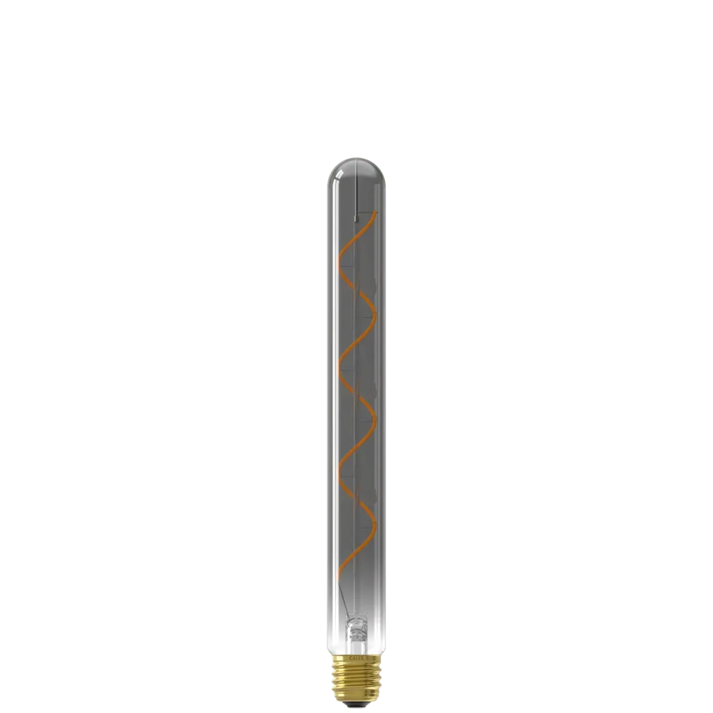 Calex Lampe LED à filament Flex - E27 - T32 - Titane