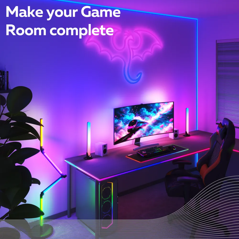 Calex Smart Bande LED de Bureau - 150cm - RGBIC