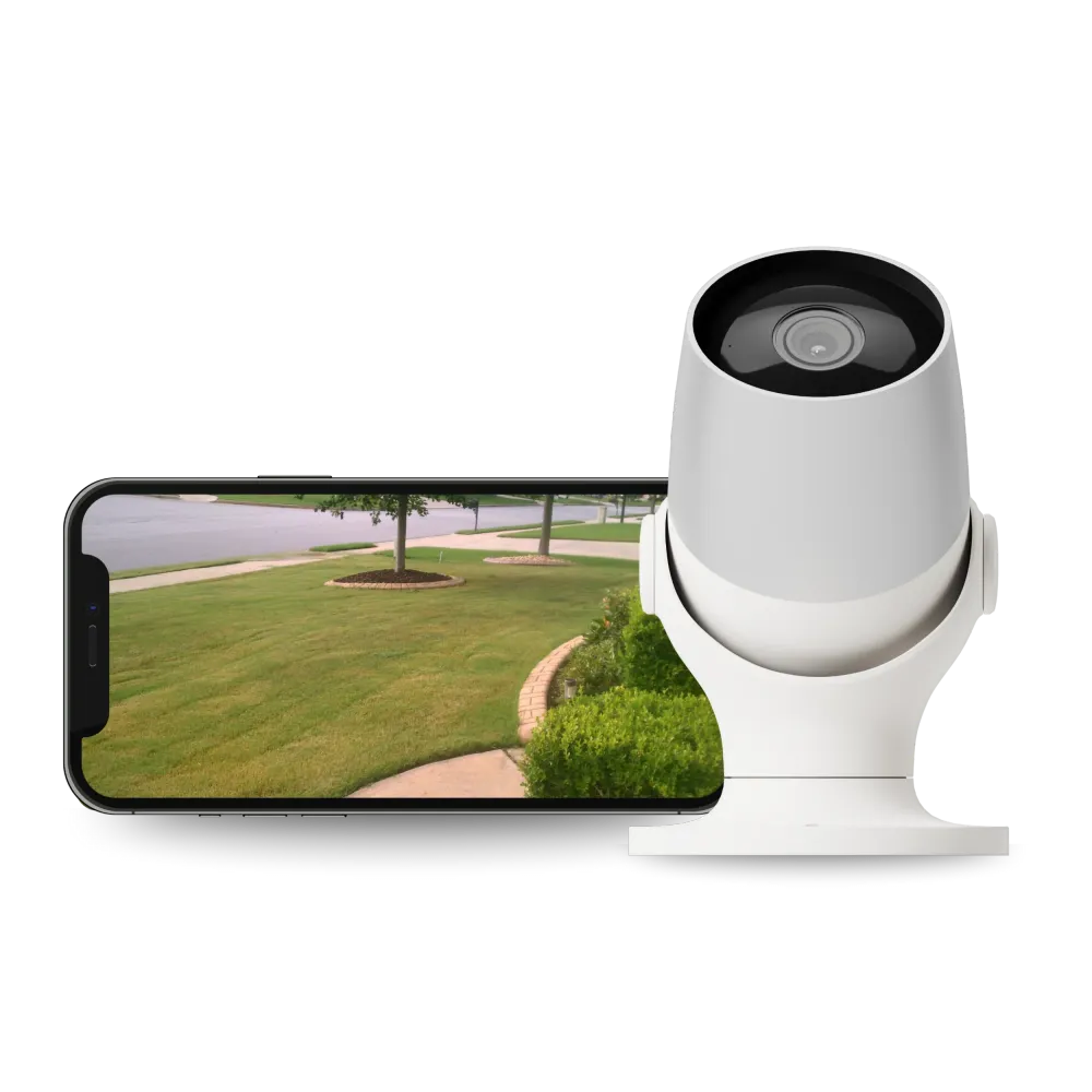 Calex Smart Caméra Extérieure - IP65 - Blanc