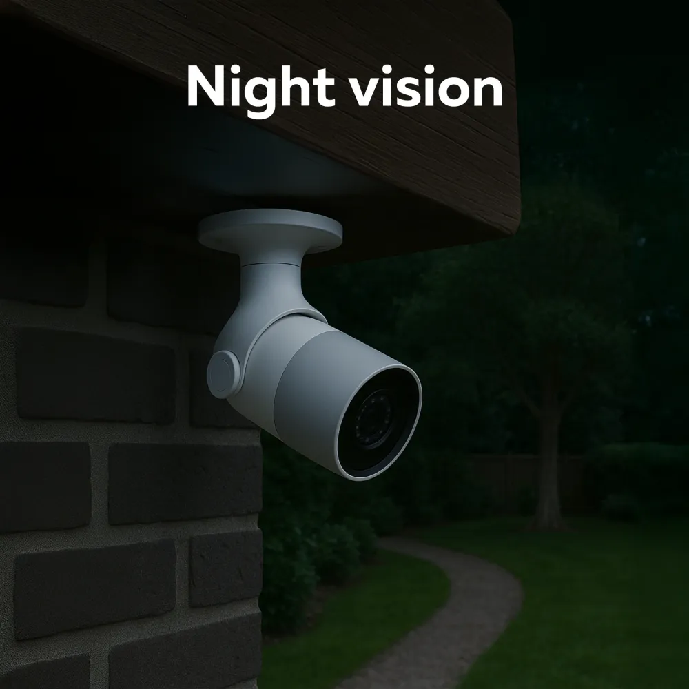 Calex Smart Caméra Extérieure - IP65 - Blanc
