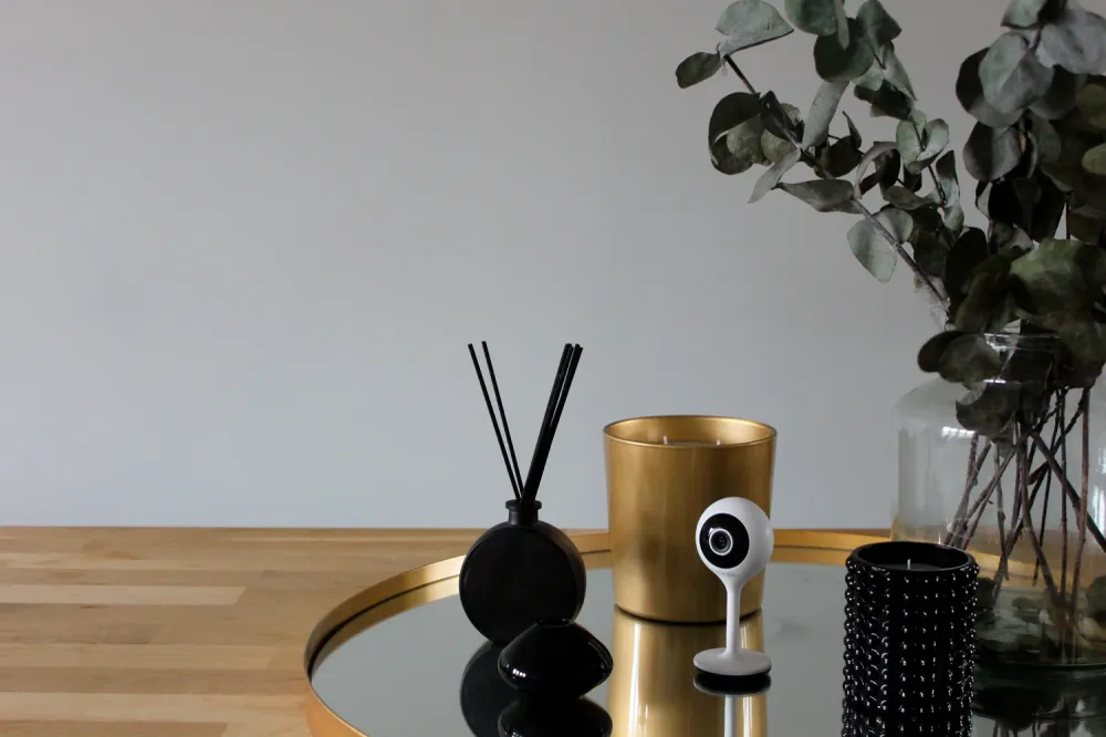 Calex Smart Caméra Intérieure - 1080P - Blanc - UK