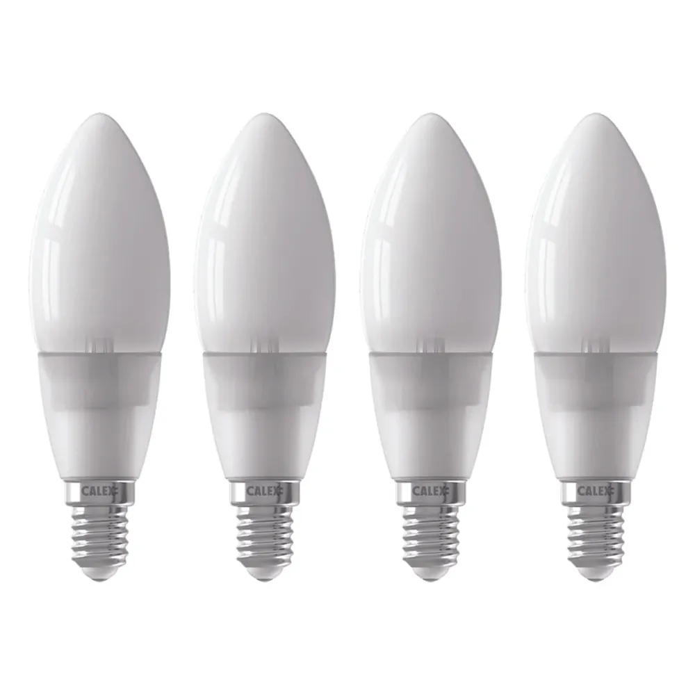Calex Smart LED Bulb - E14 - B35 - 4.9W - White - Dimmable