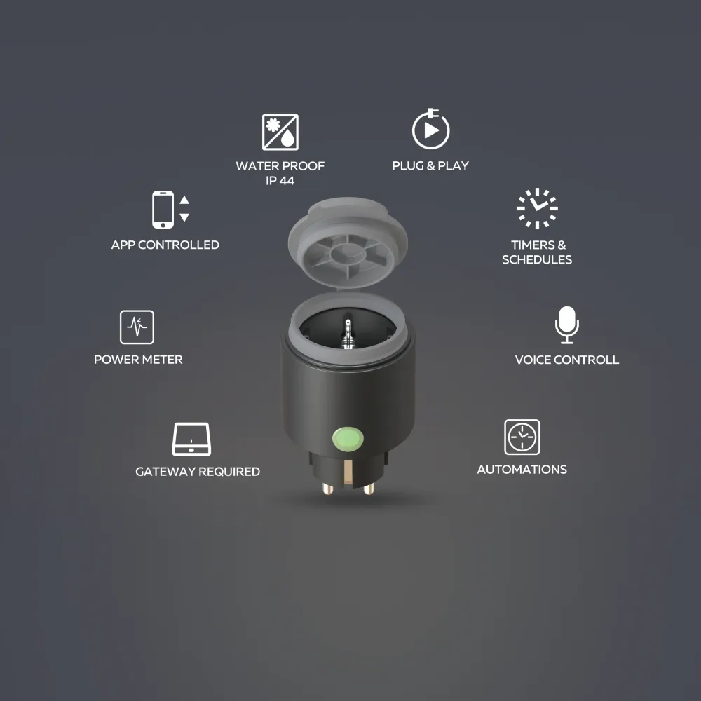 Calex Smart Prise Extérieure - IP44