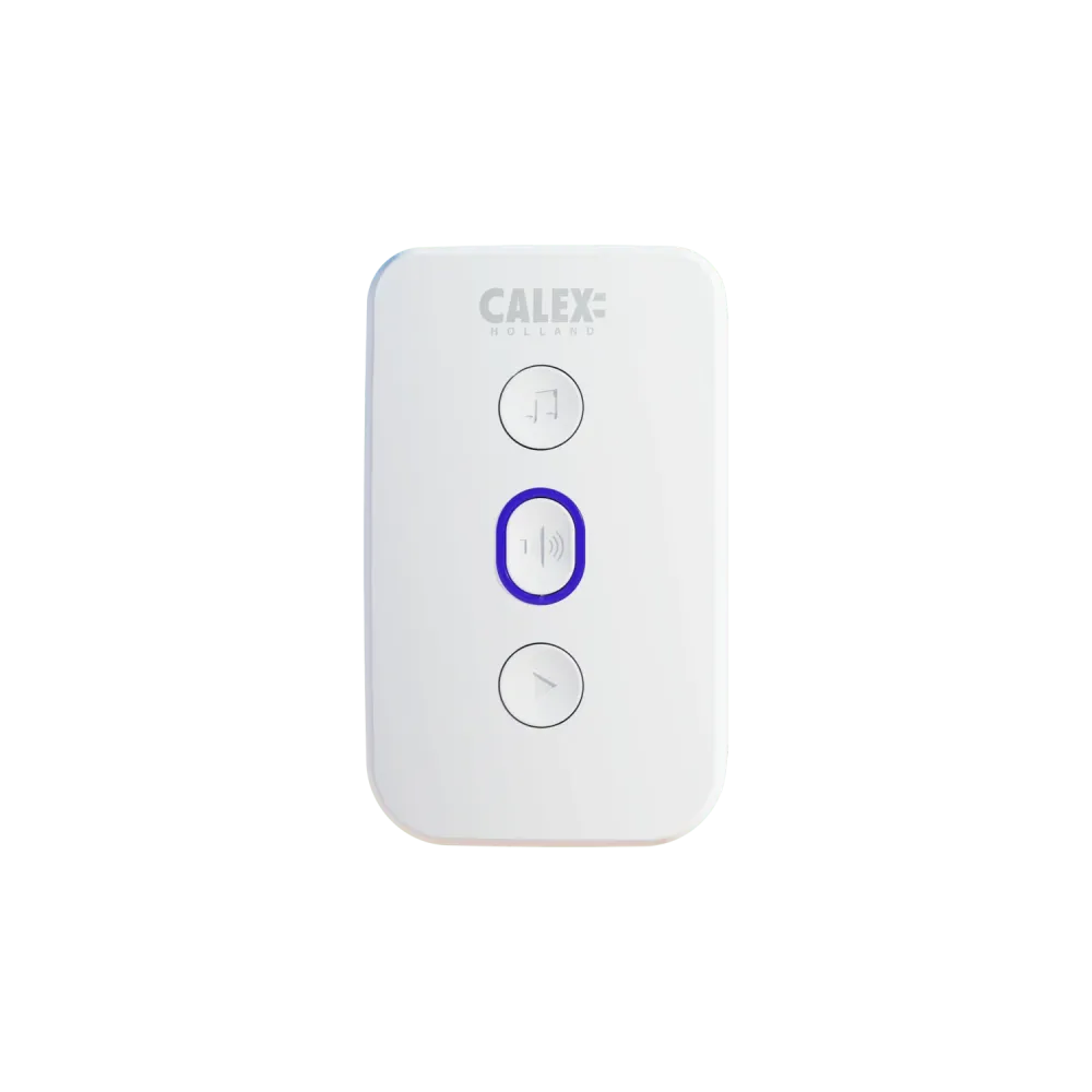 Calex Smart Sonnette Vidéo - 2K - Sans Fil - Noir