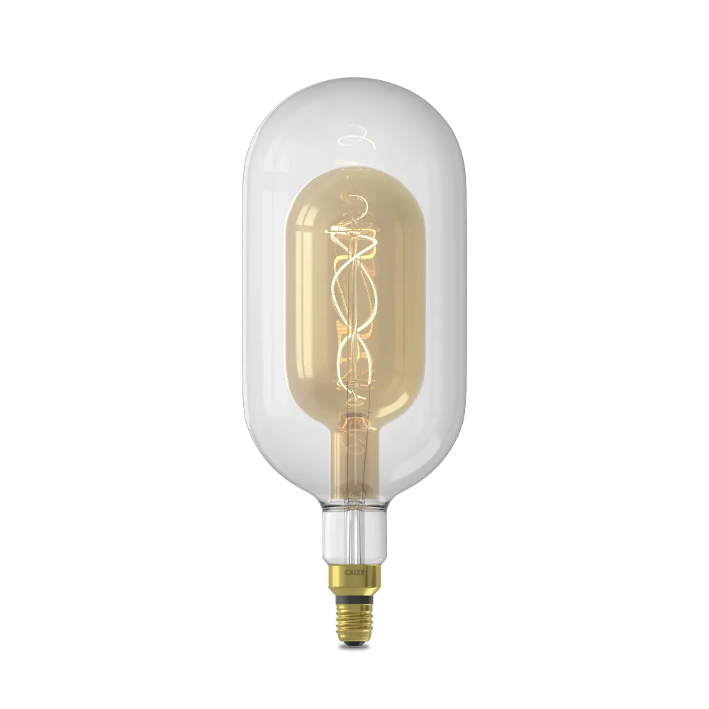 Calex Sundsvall - E27 - Filament - Blanc Chaud - Clair/Or