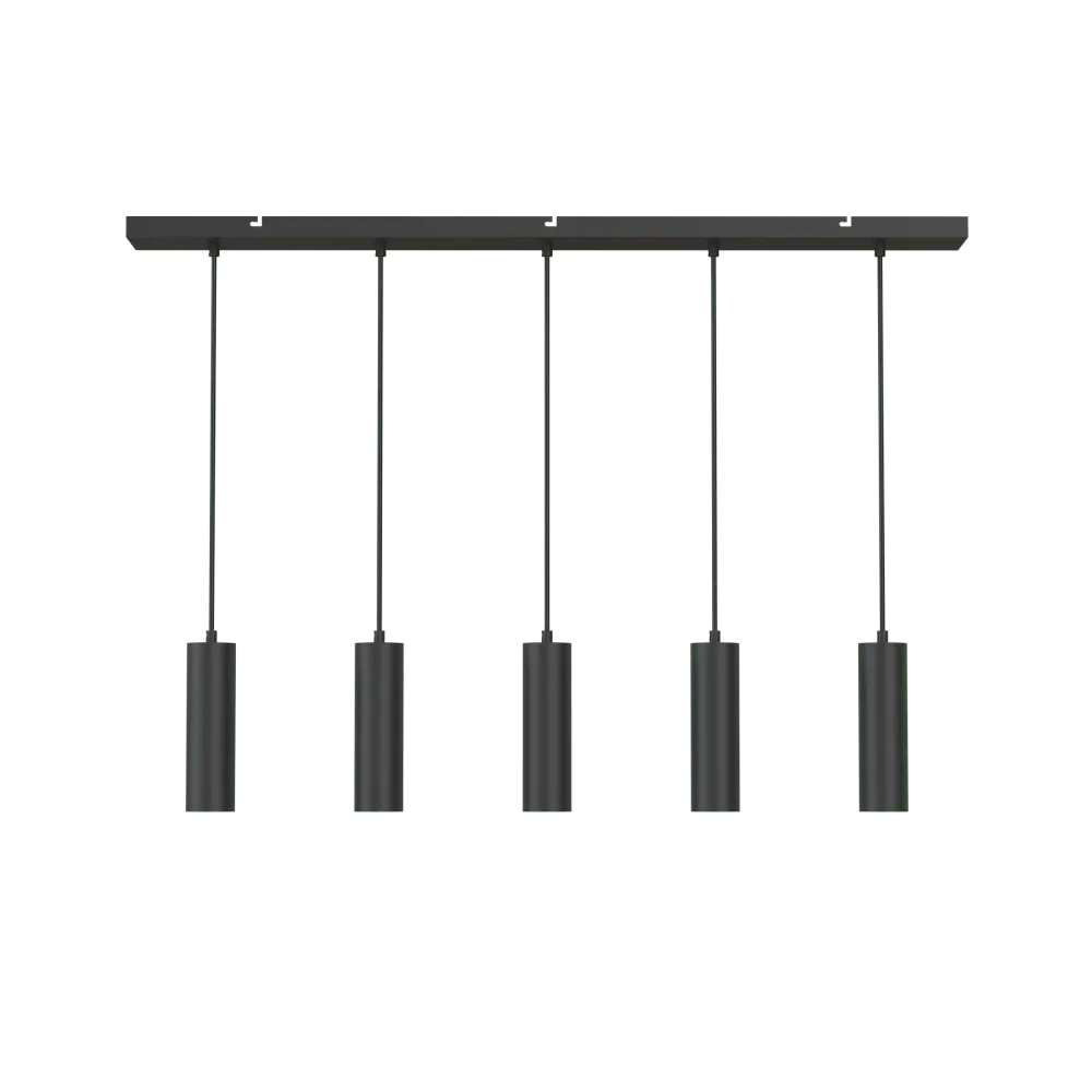 Calex Suspension 5 Lumières - GU10 - Noir