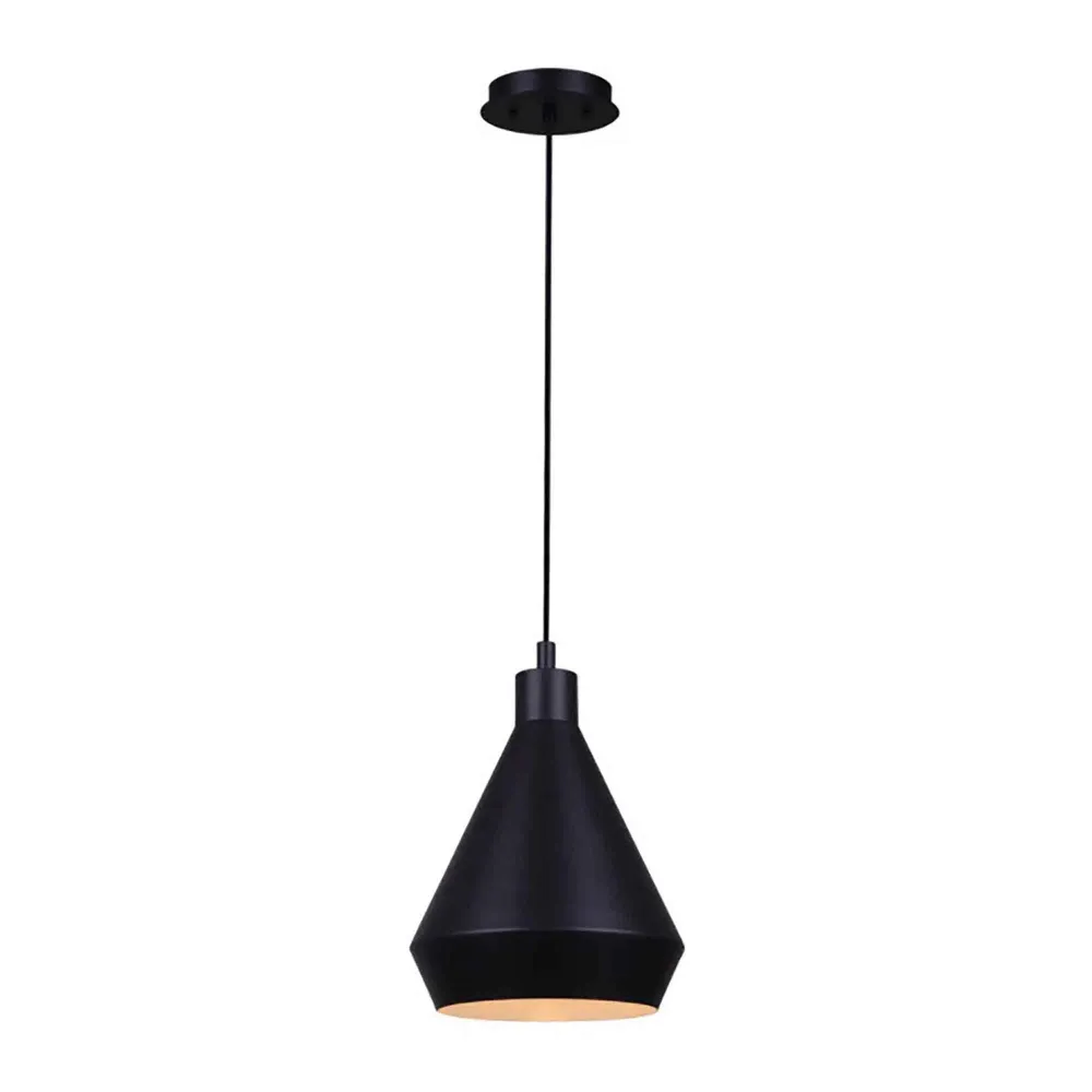 Luminaire suspendu Byck à 1 lumière, 9" CANARM