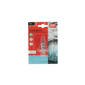 Carpoint Superwhite Lampe de Voiture H1 12V 55W