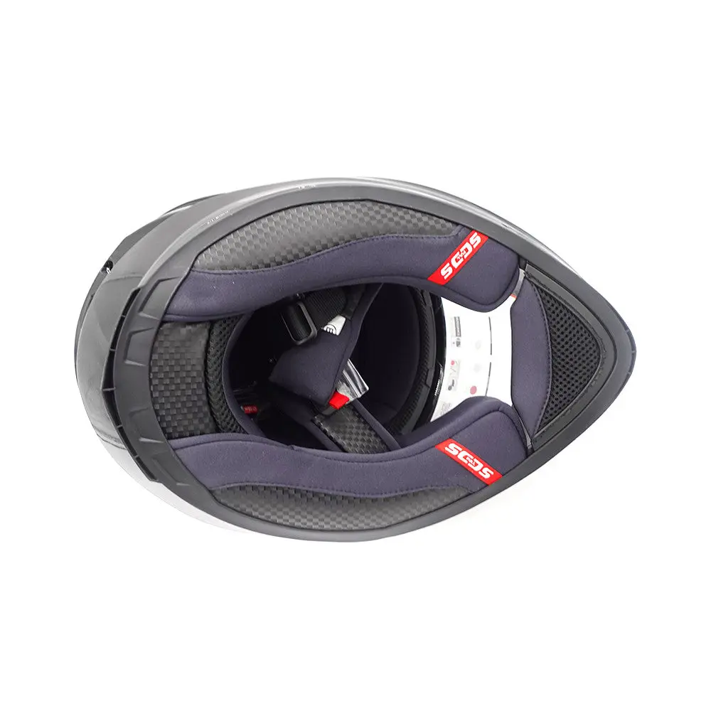 Casque intégral FRV noir (taille S à XL) (XL)