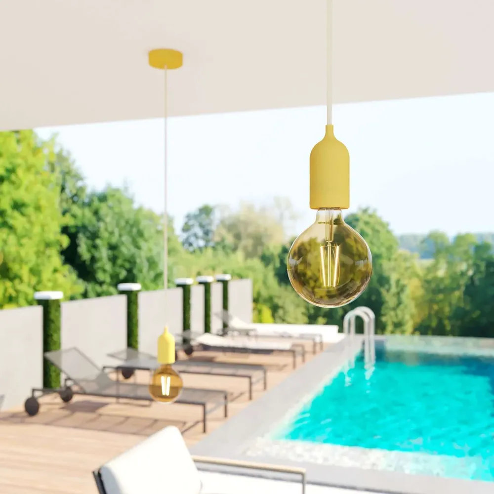 Câble électrique extérieur rond recouvert de jute SN06 - compatible avec Eiva Outdoor IP65
