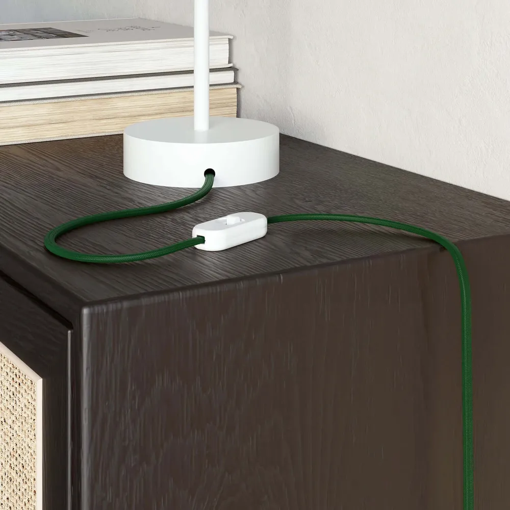 Câble électrique plat Vert êt brillant - PM21