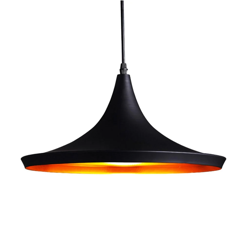 E27 Plafonnier Suspensions Metal Vintage Suspensions Luminaire Suspension à Abat Pour Salon Cuisine Chambre Café Restauran...
