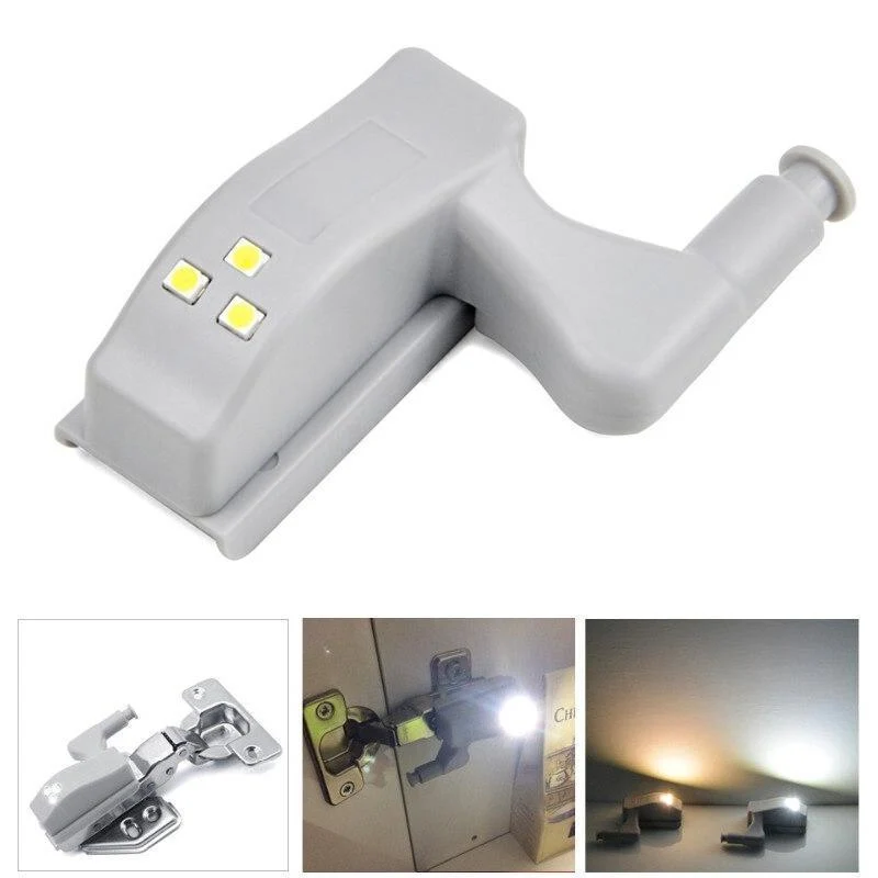 Lampe à Capteur LED pour Charnières Internes (10 pcs) ciaovie
