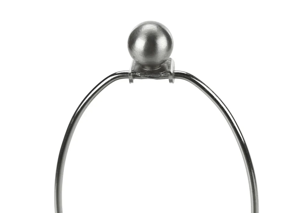 ÉCLAIRAGE - LAMPE DE TABLE 24"H CÉRAMIQUE NOIRE / ABAT-JOUR NOIR
