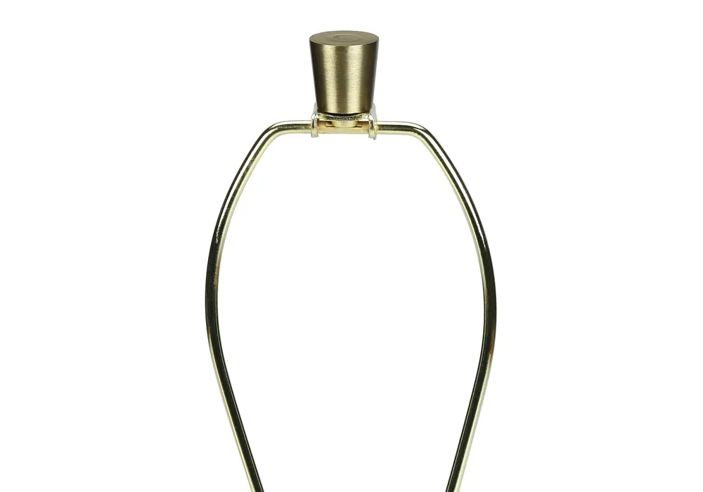 ÉCLAIRAGE - LAMPE DE TABLE 28"H RÉSINE CRÈME / ABAT-JOUR IVOIRE
