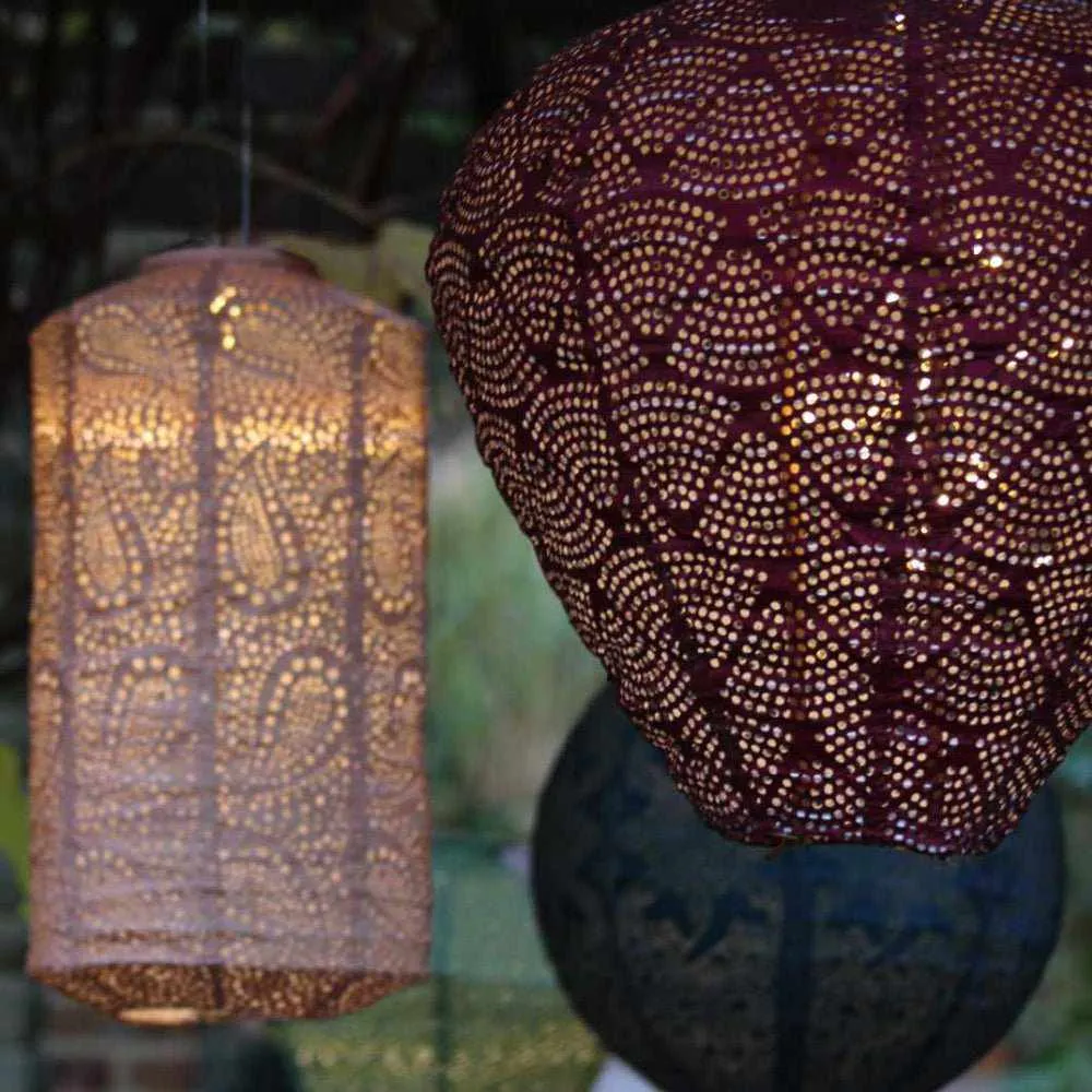 ÉclaireMontgolfière - Lumière Solaire Enchantée pour Extérieur