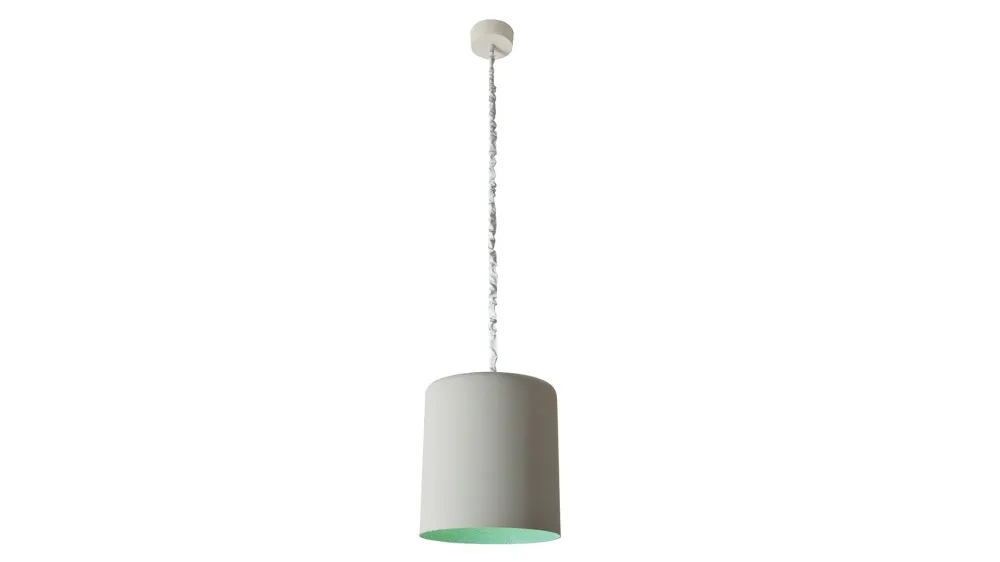 Bin Cemento SUSPENSION LAMPE Classic Design Italia
