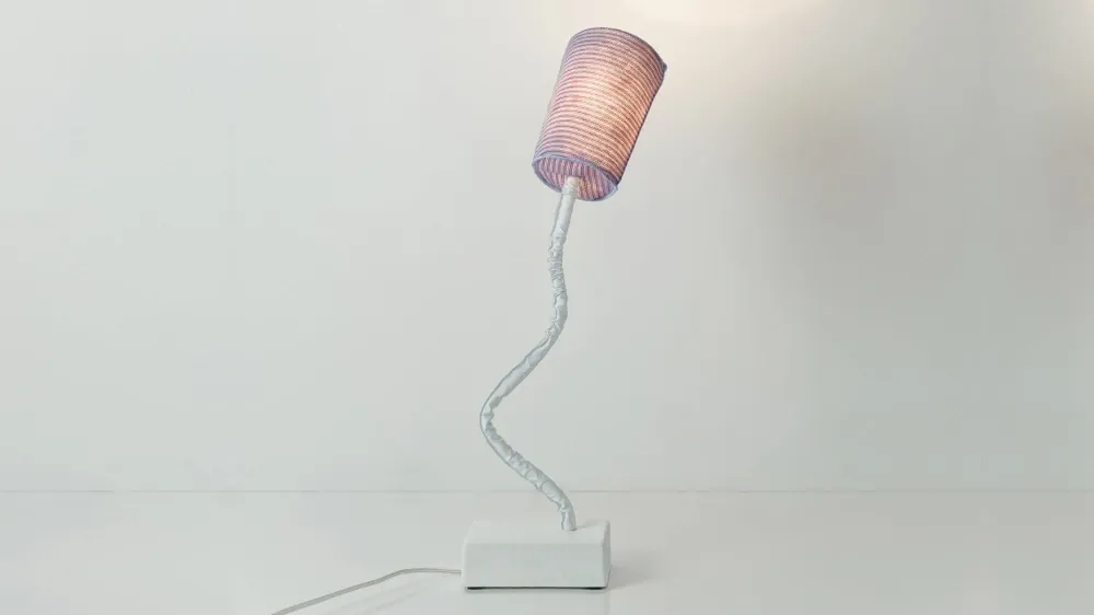 Paint T Stripe Lampe de Table Classic Design Italia