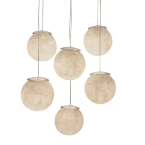 Sei Lune Suspension Lampe Classic Design Italia
