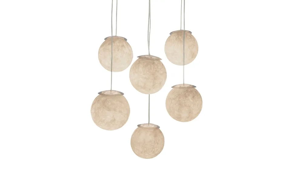 Sei Lune Suspension Lampe Classic Design Italia