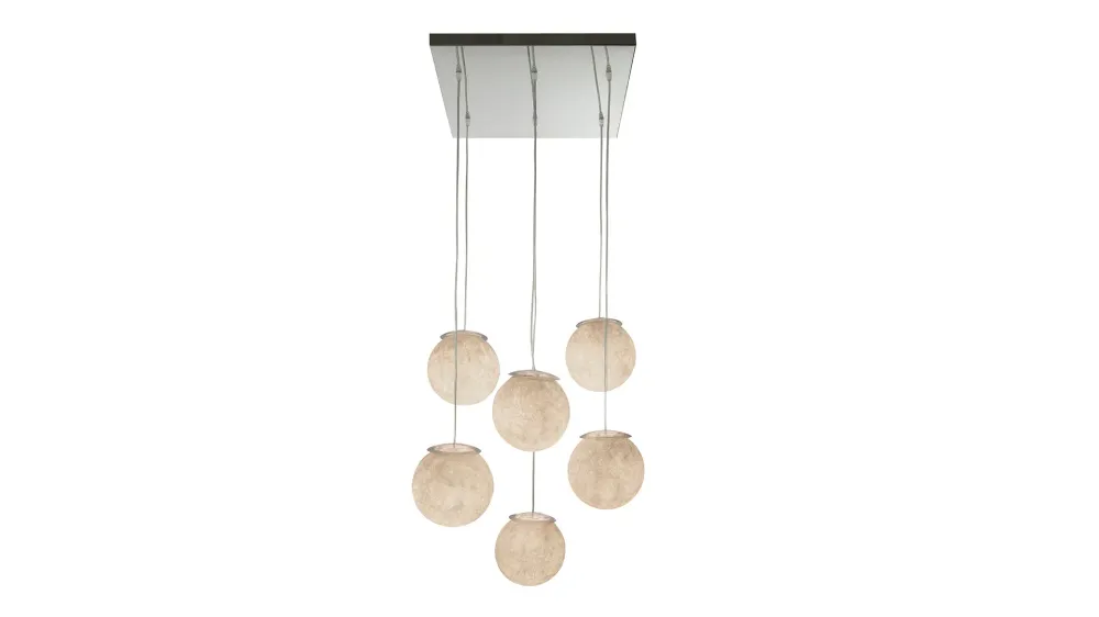 Sei Lune Suspension Lampe Classic Design Italia