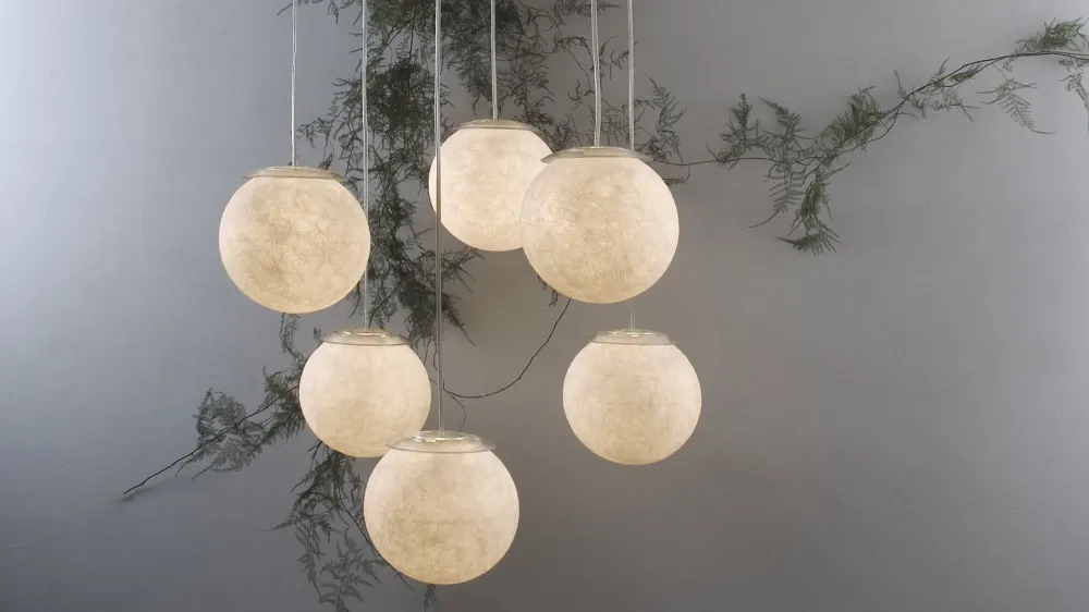 Sei Lune Suspension Lampe Classic Design Italia