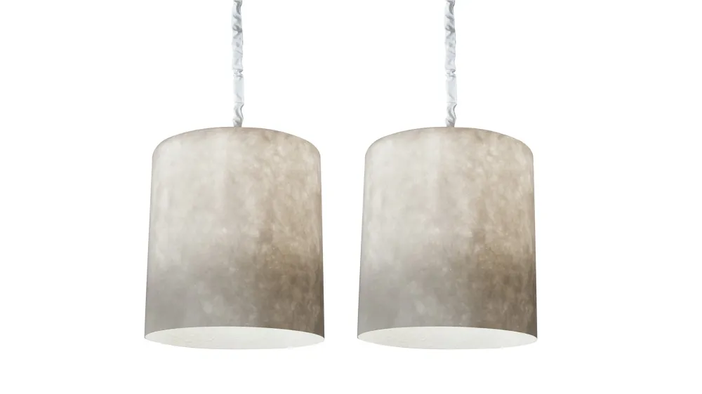 Set 2 Bin Nebula Suspension Lampe Classic Design Italia