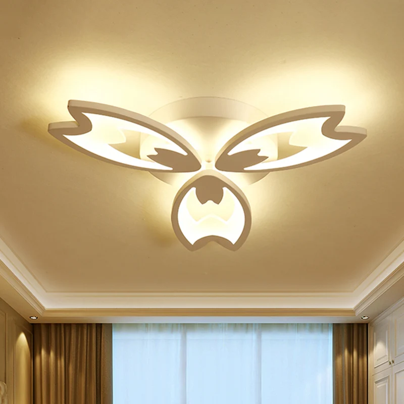 Acrylique Buds LED plafonnier contemporain 3/5/9 têtes salon plafonnier plafonnier en lumière chaude/blanche/naturelle Cle...