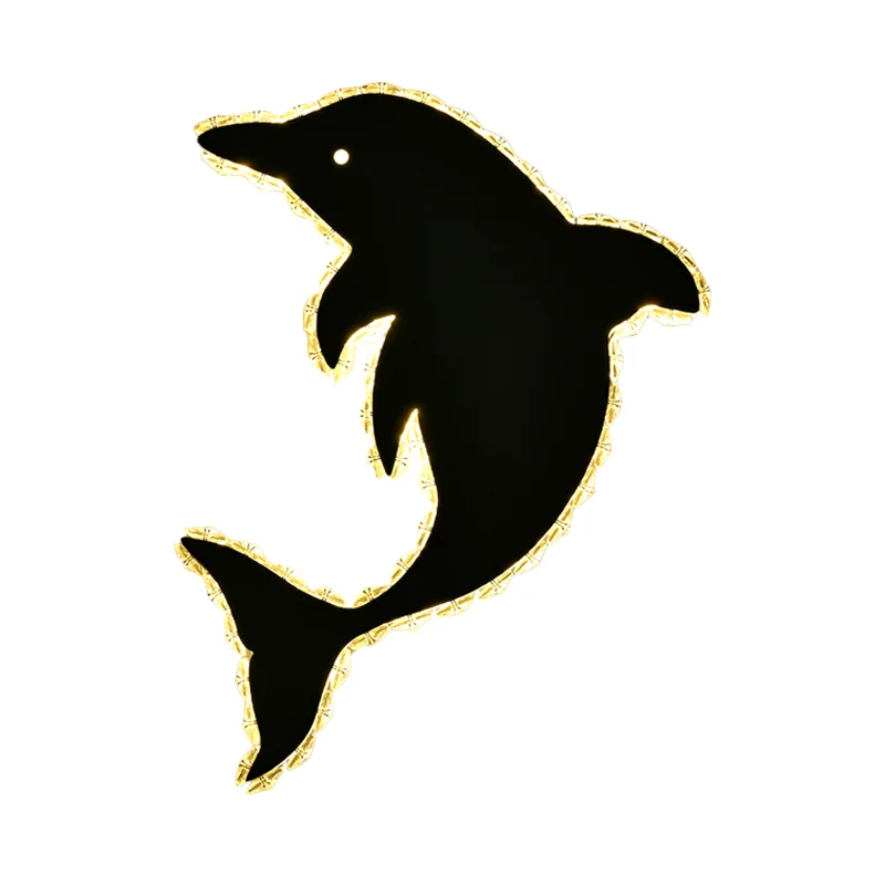 Applique murale encastrée en bloc de cristal Dolphin, idées d'éclairage mural moderniste à LED en acier inoxydable Clearhalo