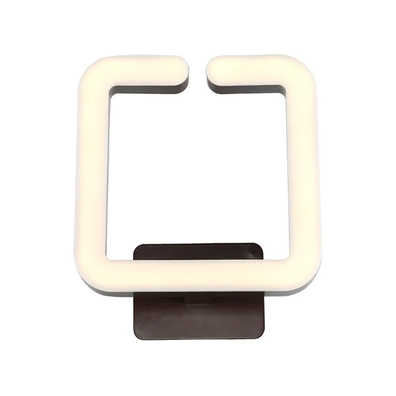 Applique murale LED à cadre carré pour salon, en acrylique, 1 lumière, éclairage mural Simple en lumière chaude/blanche/na...