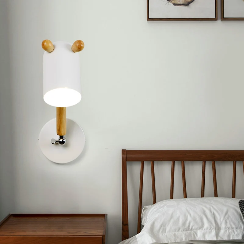 Applique murale en métal en forme de Troie, 1 lumière, applique murale nordique élégante pour salle à manger Clearhalo