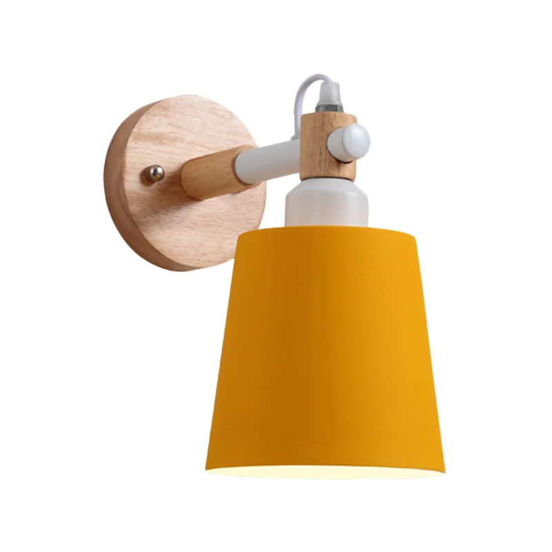 Applique murale en métal à 1 tête pour salle de soins infirmiers, lampe murale longue durée de Style nordique Clearhalo