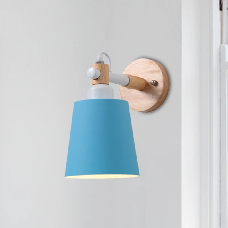 Applique murale en métal à 1 tête pour salle de soins infirmiers, lampe murale longue durée de Style nordique Clearhalo