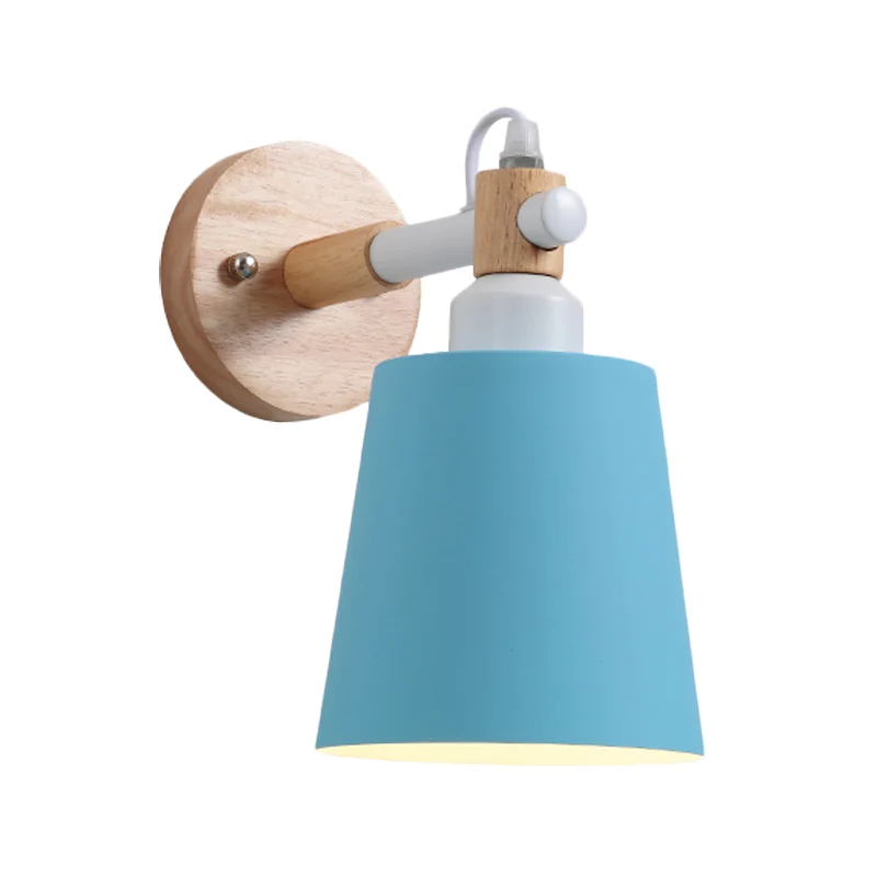 Applique murale en métal à 1 tête pour salle de soins infirmiers, lampe murale longue durée de Style nordique Clearhalo